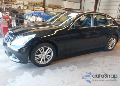 2012 Infiniti G25 Journey from USA, damaged, VIN JN1DV6AP5CM701053